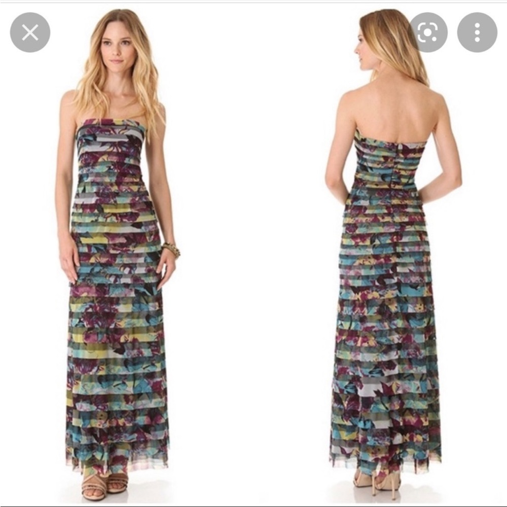 BCBGMaxAzria Dharma Dark Iris Combo Dress - Picture 2 of 14